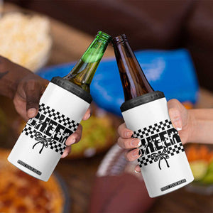 Proud Cheerleading 4 in 1 Can Cooler Tumbler Gift For Sports Season Supporters TS12 Print Your Wear