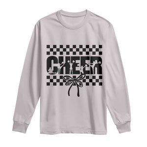 Proud Cheerleading Long Sleeve Shirt Gift For Sports Season Supporters TS12 Ice Gray Print Your Wear