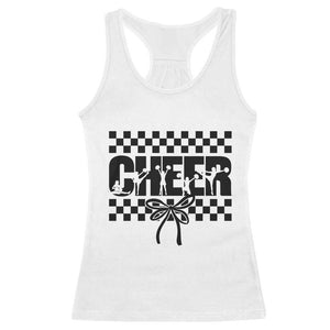 Proud Cheerleading Racerback Tank Top Gift For Sports Season Supporters - Print Your Wear