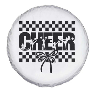 Proud Cheerleading Spare Tire Cover Gift For Sports Season Supporters TS12 Print Your Wear