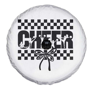 Proud Cheerleading Spare Tire Cover Gift For Sports Season Supporters TS12 Print Your Wear