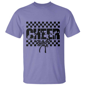 Proud Cheerleading T Shirt Gift For Sports Season Supporters TS12 Violet Print Your Wear