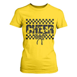 Proud Cheerleading T Shirt For Women Gift For Sports Season Supporters TS12 Daisy Print Your Wear