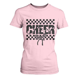 Proud Cheerleading T Shirt For Women Gift For Sports Season Supporters TS12 Light Pink Print Your Wear