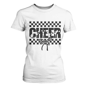 Proud Cheerleading T Shirt For Women Gift For Sports Season Supporters TS12 White Print Your Wear