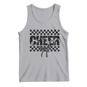 Proud Cheerleading Tank Top Gift For Sports Season Supporters TS12 Athletic Heather Print Your Wear
