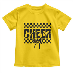 Proud Cheerleading Toddler T Shirt Gift For Sports Season Supporters TS12 Daisy Print Your Wear