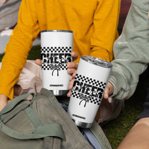 Proud Cheerleading Tumbler Cup Gift For Sports Season Supporters TS12 Print Your Wear