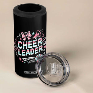 Proud Cheerleader Team 4 in 1 Can Cooler Tumbler Gift For Women Sports Fans TS12 Print Your Wear