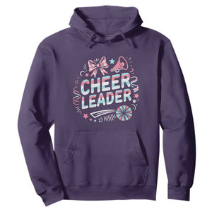 Proud Cheerleader Team Hoodie Gift For Women Sports Fans TS12 Purple Print Your Wear