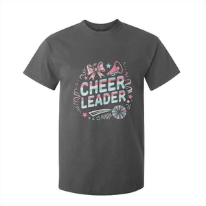Proud Cheerleader Team T Shirt For Kid Gift For Women Sports Fans TS12 Dark Heather Print Your Wear