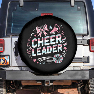 Proud Cheerleader Team Spare Tire Cover Gift For Women Sports Fans TS12 No hole Black Print Your Wear