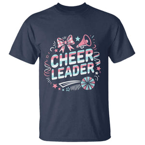 Proud Cheerleader Team T Shirt Gift For Women Sports Fans TS12 Navy Print Your Wear