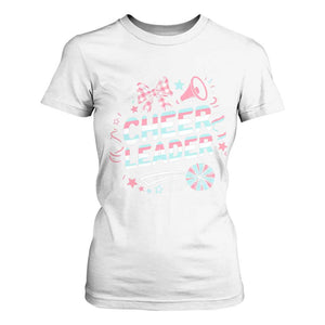 Proud Cheerleader Team T Shirt For Women Gift For Women Sports Fans TS12 White Print Your Wear