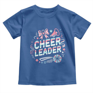 Proud Cheerleader Team Toddler T Shirt Gift For Women Sports Fans TS12 Royal Blue Print Your Wear