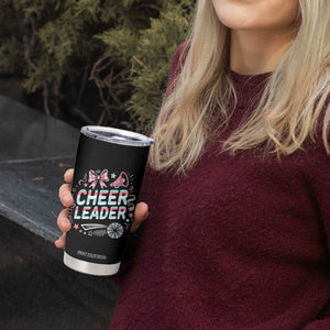 Proud Cheerleader Team Tumbler Cup Gift For Women Sports Fans TS12 Print Your Wear