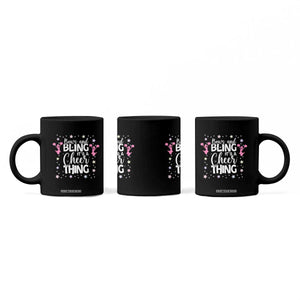 Bows And Bling Its A Cheer Thing Coffee Mug Cheer Mom And Cheerleader Gift TS12 Print Your Wear