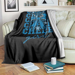 Proud Cheer Girl Throw Blanket Football Team Supporter Gift TS12 Print Your Wear
