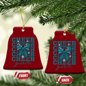 Cheer Girl Football Team Spirit Ceramic Ornament Cheerleading Gift TS12 Print Your Wear
