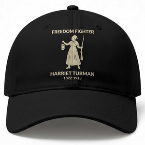 Harriet Tubman Freedom Fighter Baseball Cap History Lover Gift TS12 Print Your Wear