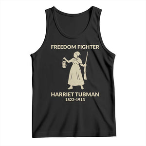 Harriet Tubman Freedom Fighter Tank Top History Lover Gift TS12 Black Print Your Wear