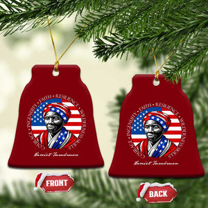 Harriet Tubman Patriotic Ceramic Ornament Black History Month Gift TS12 Print Your Wear