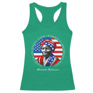 Harriet Tubman Patriotic Racerback Tank Top Black History Month Gift TS12 Irish Green Print Your Wear