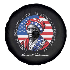 Harriet Tubman Patriotic Spare Tire Cover Black History Month Gift TS12 Print Your Wear