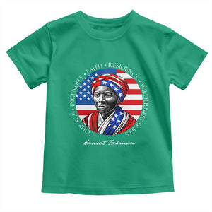 Harriet Tubman Patriotic Toddler T Shirt Black History Month Gift TS12 Irish Green Print Your Wear