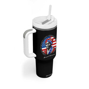 Harriet Tubman Patriotic Tumbler With Handle Black History Month Gift TS12 Print Your Wear