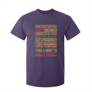 Harriet Tubman Powerful Quote T Shirt For Kid Strong Black Women Pride TS12 Purple Print Your Wear