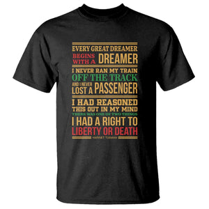 Harriet Tubman Powerful Quote T Shirt Strong Black Women Pride TS12 Black Print Your Wear