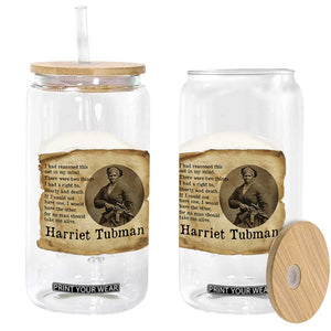 Harriet Tubman Quote Glass Can Liberty Or Death Empowerment Gift TS12 Print Your Wear