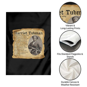 Vintage Harriet Tubman Poster Garden Flag Female Empowerment History Gift TS12 Print Your Wear