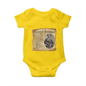 Vintage Harriet Tubman Poster Baby Onesie Female Empowerment History Gift TS12 Daisy Print Your Wear