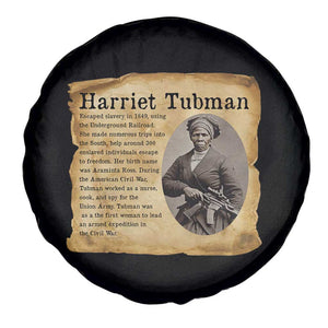 Vintage Harriet Tubman Poster Spare Tire Cover Female Empowerment History Gift TS12 Print Your Wear