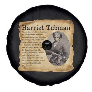 Vintage Harriet Tubman Poster Spare Tire Cover Female Empowerment History Gift TS12 Print Your Wear