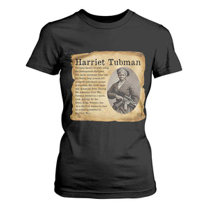 Vintage Harriet Tubman Poster T Shirt For Women Female Empowerment History Gift TS12 Black Print Your Wear