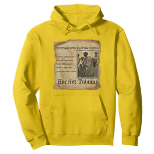Harriet Tubman Quote Hoodie I Freed A Thousand People Vintage Poster TS12 Daisy Print Your Wear