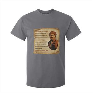 Harriet Tubman T Shirt For Kid Black American Hero Underground Railroad TS12 Charcoal Print Your Wear