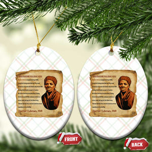 Harriet Tubman Ceramic Ornament Black American Hero Underground Railroad TS12 Print Your Wear