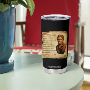 Harriet Tubman Tumbler Cup Black American Hero Underground Railroad TS12 Print Your Wear