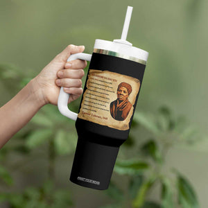 Harriet Tubman Tumbler With Handle Black American Hero Underground Railroad TS12 Print Your Wear