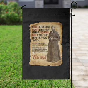 Harriet Tubman We Out Garden Flag Vintage Black History Gift TS12 Print Your Wear