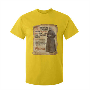 Harriet Tubman We Out T Shirt For Kid Vintage Black History Gift TS12 Daisy Print Your Wear
