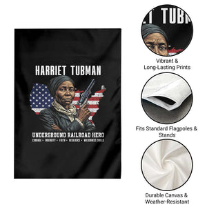Harriet Tubman Patriotic Garden Flag Female Empowerment History Gift TS12 Print Your Wear