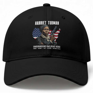 Harriet Tubman Patriotic Baseball Cap Female Empowerment History Gift TS12 Print Your Wear