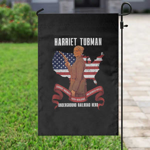 Harriet Tubman Patriotic Garden Flag Strong Black Women Pride TS12 Print Your Wear