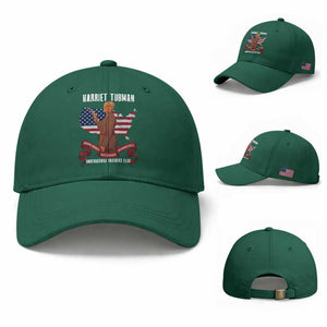 Harriet Tubman Patriotic Baseball Cap Strong Black Women Pride TS12 Baseball Cap Universal Fit Irish Green Print Your Wear