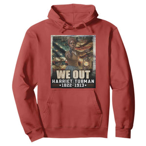 Harriet Tubman Hoodie We Out Civil Rights History Movement Gift TS12 Red Print Your Wear